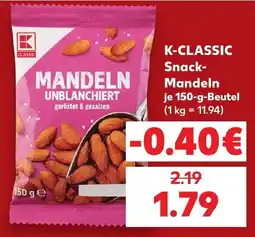 Kaufland K-CLASSIC Mandeln Angebot