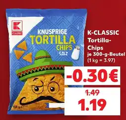 Kaufland K-CLASSIC Tortilla-Chips Angebot