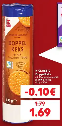 Kaufland K-CLASSIC Doppelkeks Angebot