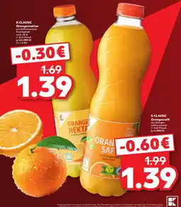 Kaufland K-CLASSIC Orangensaft Angebot