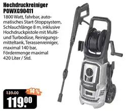 V Baumarkt Hochdruckreiniger POWXG90411 Angebot