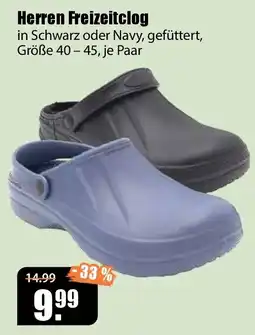 V Baumarkt Herren Freizeitclog Angebot
