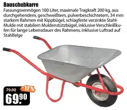 V Baumarkt Bauschubkarre Angebot