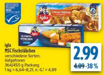 Iglo MSC Fischstäbchen