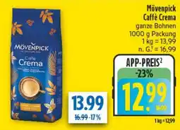 diska Mövenpick Caffè Crema Angebot