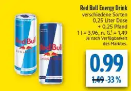 diska Red Bull Energy Drink Angebot