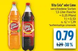 diska Vita Limo oder Vita Cola Angebot