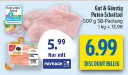 diska Puten-Schnitzel Angebot