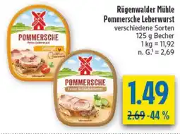 diska Rügenwalder Mühle Pommersche Leberwurst Angebot