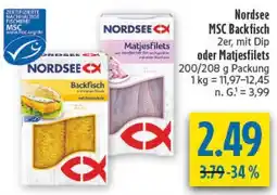 diska Nordsee MSC Backfisch Angebot