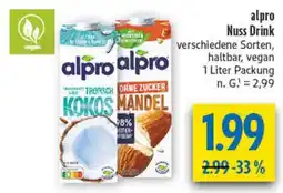diska alpro Nuss Drink Angebot