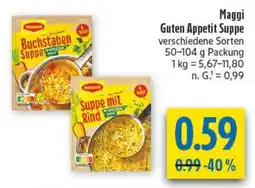 diska Maggi Buchstaben Suppe Angebot