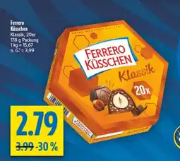 diska Ferrero Küsschen Klassik Angebot