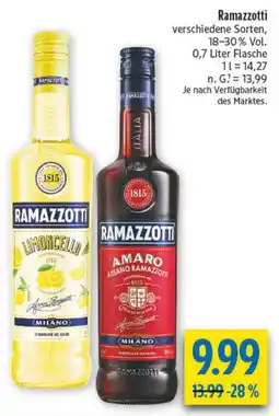 diska Ramazzotti Angebot