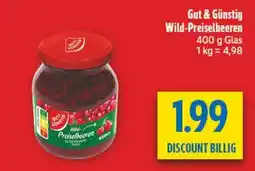 diska BUTTERWURST Wild-Preiselbeeren Angebot