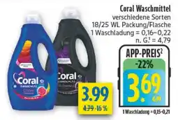 diska Coral Waschmittel Angebot