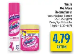 diska Vanish Oxi Action Fleckentferner Angebot