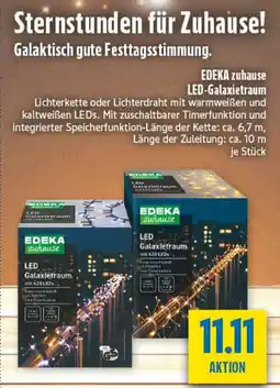 diska EDEKA zuhause LED-Galaxietraum Angebot