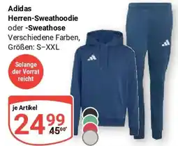Globus Adidas Herren-Sweathoodie oder Sweathose Angebot