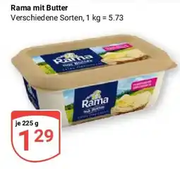 Globus Rama mit Butter Angebot