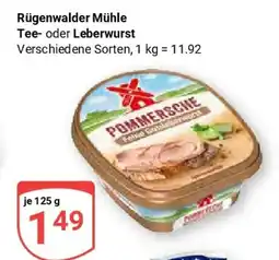 Globus Pommersche Tee- oder Leberwurst Angebot
