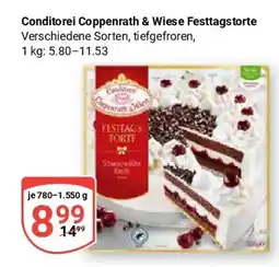 Globus Conditorei Coppenrath & Wiese Festtagstorte Angebot