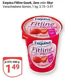 Globus Exquisa Fitline Protein Angebot