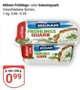 Globus Milram Frühlings-Quark Angebot