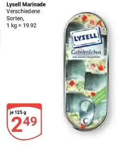 Globus Lysell Marinade Angebot