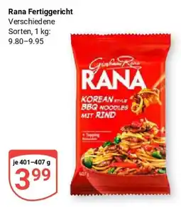 Globus Rana Korean Style BBQ Noodles mit Rind Angebot