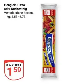 Globus Henglein Pizzateig Angebot