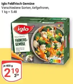 Globus Iglo Feldfrisch Gemüse Angebot