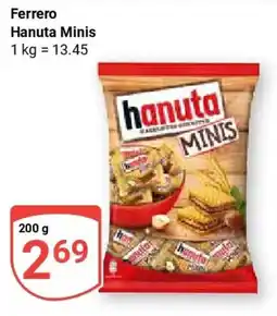 Globus Ferrero Hanuta Minis Angebot