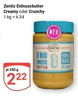 Globus Zentis Erdnussbutter Angebot