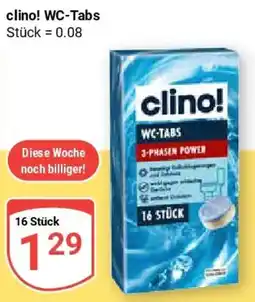 Globus clino! WC-Tabs Angebot