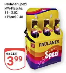 Globus Paulaner Spezi Angebot