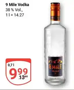 Globus 9 Mile Vodka Angebot