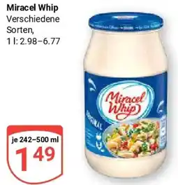 Globus Miracel Whip Angebot