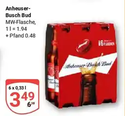 Globus Anheuser-Busch Bud MW-Flasche Angebot