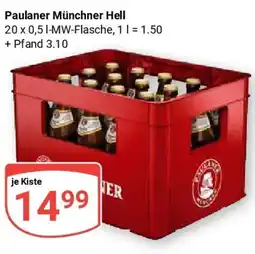 Globus Paulaner Münchner Hell Angebot