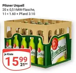Globus Pilsner Urquell Angebot