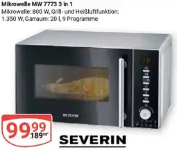 Globus Mikrowelle MW 7773 3 in 1 SEVERIN Angebot