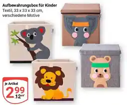 Globus Aufbewahrungsbox für Kinder Angebot