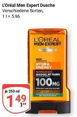 Globus L'Oréal Men Expert Dusche Angebot