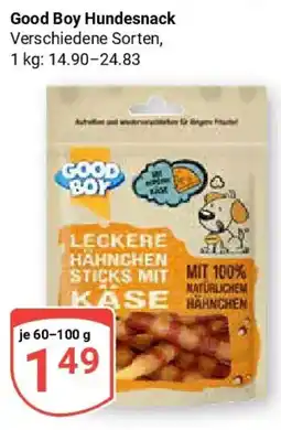 Globus GOOD BOY LECKERE HÄHNCHEN STICKS MIT KÄSE Angebot
