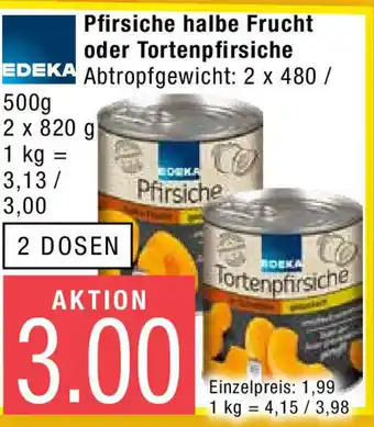 Marktkauf Pfirsiche halbe Frucht oder Tortenpfirsiche 2 st Angebot