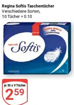 Globus Regina Softis Taschentücher Angebot