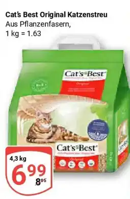 Globus Cat's Best Original Katzenstreu Angebot