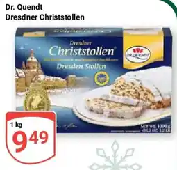 Globus Dr. Quendt Dresdner Christstollen Angebot