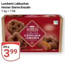 Globus Lambertz Schokoladen Lebkuchen Angebot